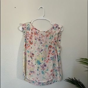 LC Lauren Conrad Sleeveless Blouse Size XS